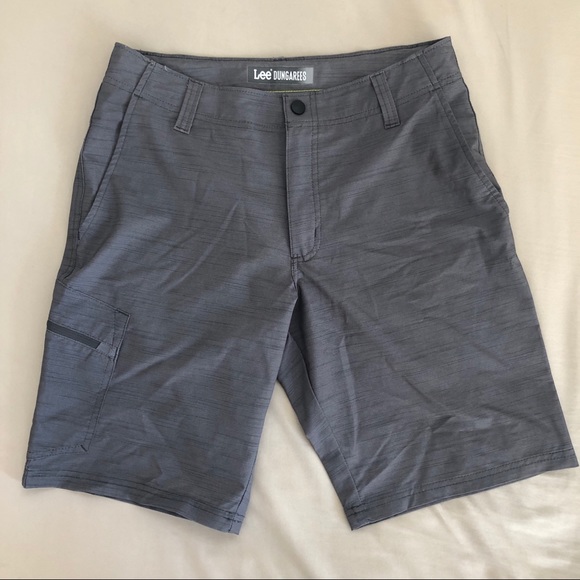 lee dungarees polyester shorts